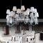 Modern K9 Crystal Luxury Wedding Lobby Decoration Pendant Light Indoor LED Light Fixtures