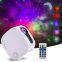 wifi smart star projector Led laser galaxy projector music night light starry sky moon wireless App control decor table lamp