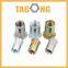Rivet Nut M6 M8 Blind Stainless Steel Small Countersunk Flat Head Threaded Tubular Hexagon Knurled Rivet Nut