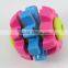 Pet products thermoplastic rubber three-gear pet cat dog chews toy