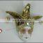 Decorative Hand Painted Ceramic Masquerade Face Mask Wall Decor