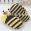 Hot sale cute little bee baby prewalker shoes toddlers infant baby non-slip soft sole cotton shoes