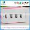 Зарядное устройство для автомобиля 2015 года, 5В 1А с 4 USB - портами, 4.3А, мульти - USB - адаптер
