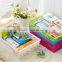 hollow-out decorative pattern bathroom storage baskets