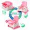 foldable colorful baby dining chair