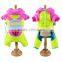 Super Soft Plaid Cotton Warm Winter Hoodie Pet Clothes with Backpack