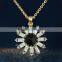 Cheap Wholesale Alibaba Manufacturers,Gold Jewellery Hot Sale In US Sunflower Jewelry Sets