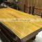 2016 Foshan Fatory Supply Africa Natural Side Pure Teakwood Table Top Use