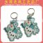 ISO9001 Factory custom soft pvc keychains, PVC keyring, souvenir key holder                        
                                                Quality Choice