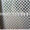 Decorative PET 20mm White Chessboard Square Wallpaper Similar to 3M Window Film