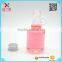 40ml clear glass cruet bottle for spice, sauce with aluminium cap