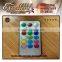 3*AAA battery pillar remote control flameless led candles