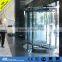 automatic revolving door, tempered glass , stainless steel surface