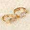 2016 Fancy Ladies Latest Design Gold Earings Diamond Earring