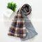 Hot sales high quality wholesale Children plaid scarfWJ-696