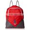 Factory Direct Cheap Promotional Polyester Drawstring Backpack With Zipper Closure