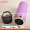 2016 new design colorful power coating vacuum water bottle with handle lid