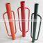 2015 factory hot selling powder coated Heavy duty install Handles metal post drivers