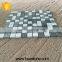 Top Quality Sky Blue Mosaic+cararra Mosaic Chip Size25*25*10mm Silver Grey