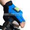 bicycle gloves with lights Smart Direction Turn signal Bicycle led ridling gloves half finger large size LED turn signal gloves