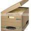 High quality corrugated storage box,Customized Kraft bank box