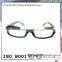 Stripes paper transfer pattern and unisex style eyewear
