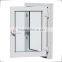 ventilation lock PVC window ,fashion casement windows