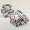 Zigzag Plastic Woven Basket, Set of 3