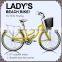 Lady 26" beach cruiser bike bicycle chopper beach bike beach bicycle KB-BC-M160007