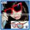 Fashion promotional UV-protect mosaic sunglasses, wholesale interesting sport mosaic Sunglasses