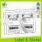 Best selling label peel off labels usps shipping label