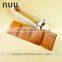 Multi-Function Vegetable Tanning Leather Long Size Card Holder