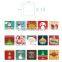 Christmas gift Multi-Colored Stickers-Glitter Merry Christmas