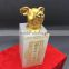 [Factory Sale ]Twelve Animal Zodiac 24K Gold Plating Seal,White jade Dog seal