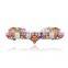 New Fashion crystal Rhinestone 5 Color hair barrette clip Hairpin