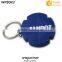 Cross Shaped 4 compartments Pill Box with Key Chain, Pill Box Keyring