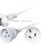 Extension cord Australian extension cord SAA standard extension cord 10A 250V with cable 3x1.0mm2