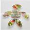 k9 crystal stones Glass material pointback jewelry rhinestones Flower shape Top quality