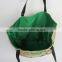 Leather Handle Eco Friendly Natural Burlap Jute Bag Manufacturers Drawstring Jute Bag