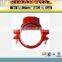 FM UL approved grooved pipe fitting U-Bolt threaded Mechanical Tee