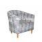 Traditional design fabric modern tub chair YB70168