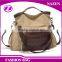 new style washed canvas bag neutral leisure outdoor weekender bag canvas