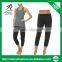 Ramax Custom Women Plain Lightweight High Stretch Yoga Fitness Capris Pants