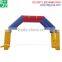 Inflatable rainbow arch/Advertising inflatable arch for 2016 hot sales