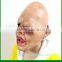 Halloween Mask Silicone 360 Full Face one Eye without Hair Airsoft Khaki Grimace