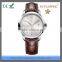 FS FLOWER - Noble Quality Man Quartz Genuine Leather Watch With Sapphire Glass