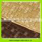33*46cm Sliver PVC Leather Debossing Grid Pattern Dinner Coaster 16023