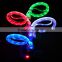 charging high speed micro usb cable with led light