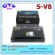 Best original S V8 HD receiver support USB WIFI,YOUTUBE,YOUPORN,WEB TV