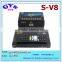 Best original S V8 HD receiver support USB WIFI,YOUTUBE,YOUPORN,WEB TV